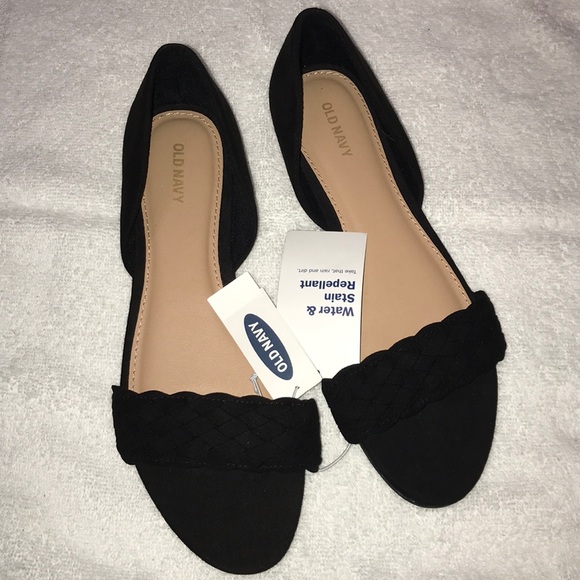 Old Navy Shoes - Old Navy Black Flats